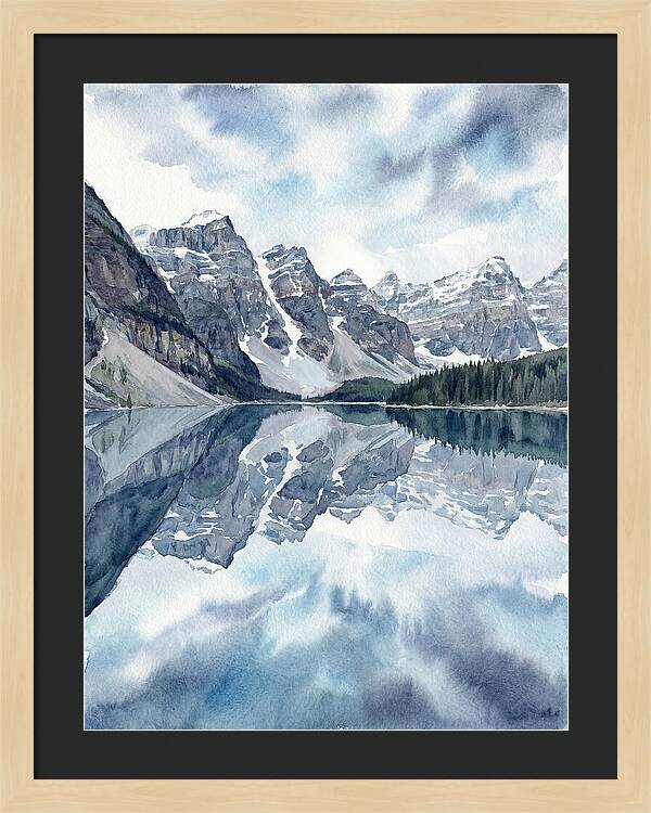 Serene Mountain Reflections