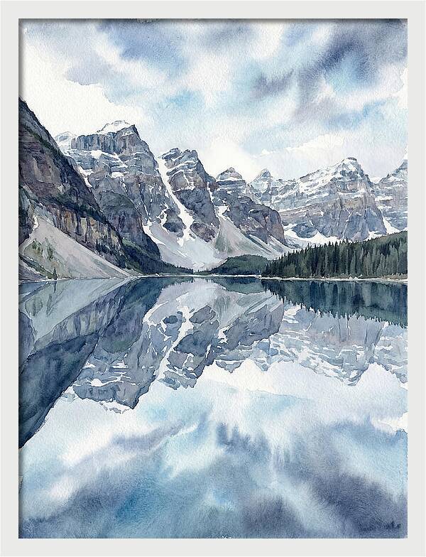 Serene Mountain Reflections