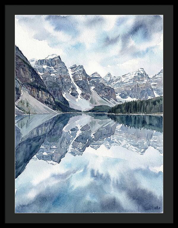 Serene Mountain Reflections