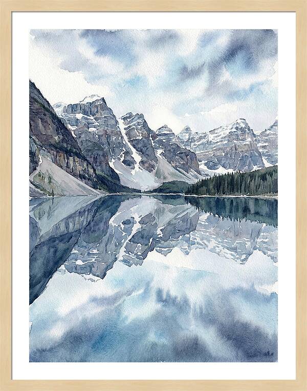 Serene Mountain Reflections