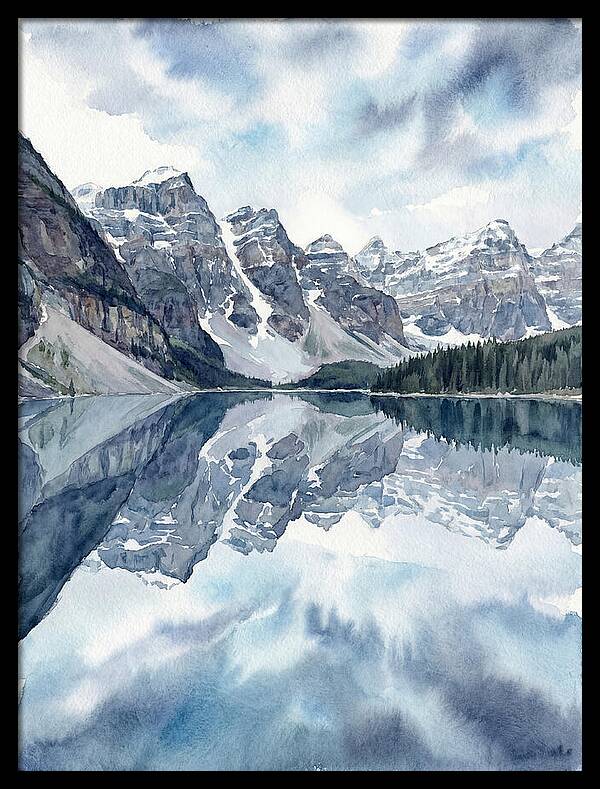 Serene Mountain Reflections