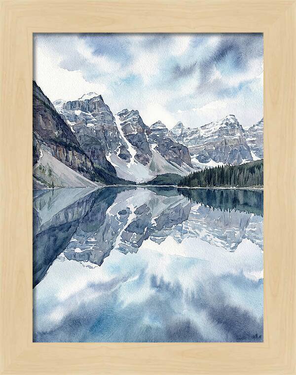 Serene Mountain Reflections