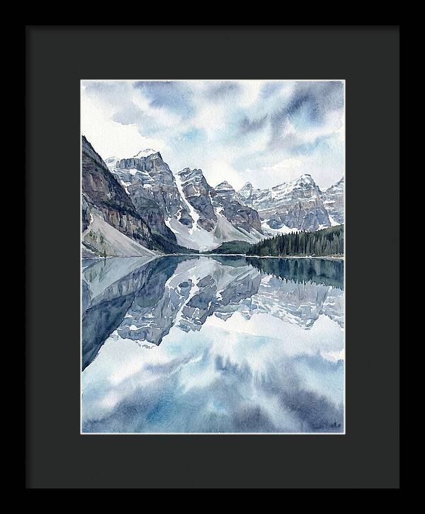 Serene Mountain Reflections