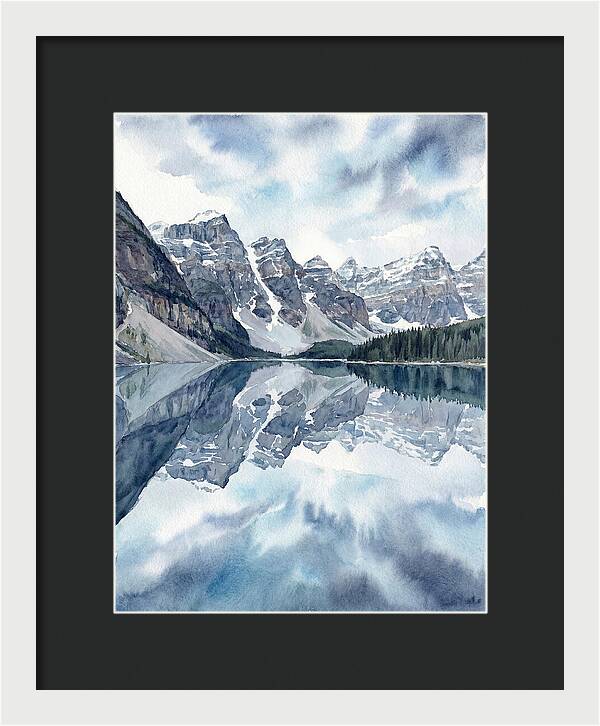Serene Mountain Reflections