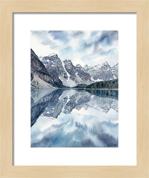 Serene Mountain Reflections