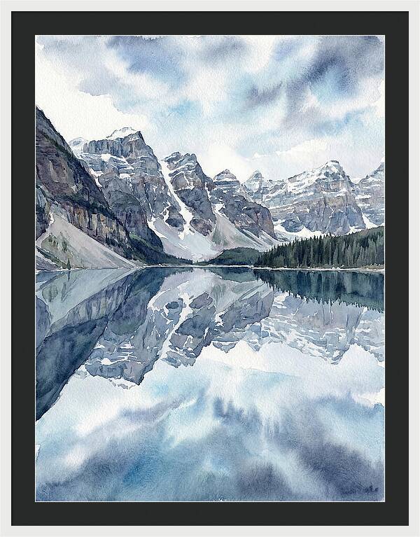 Serene Mountain Reflections