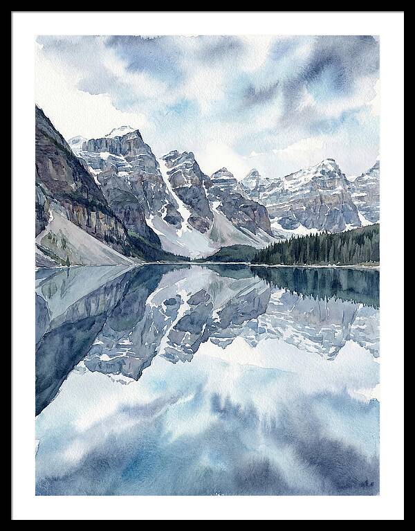 Serene Mountain Reflections