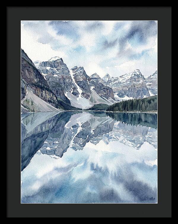 Serene Mountain Reflections