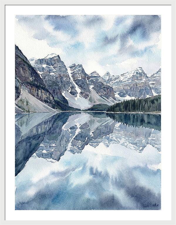 Serene Mountain Reflections