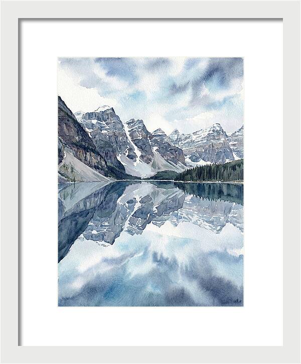 Serene Mountain Reflections