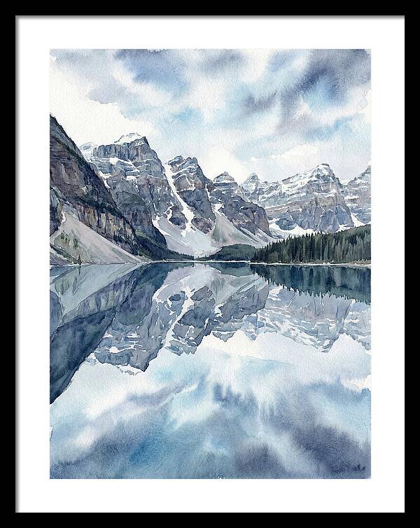 Serene Mountain Reflections