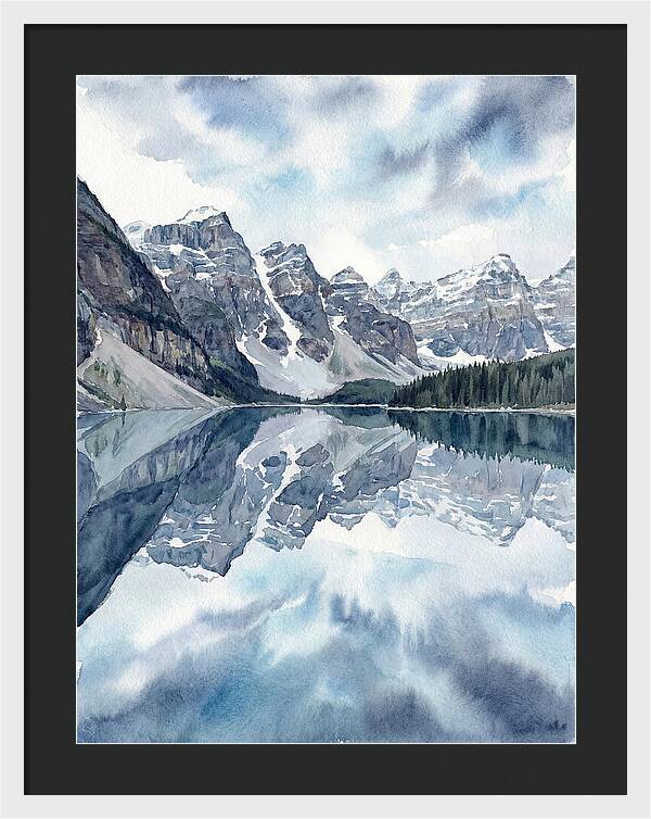 Serene Mountain Reflections