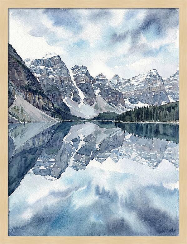 Serene Mountain Reflections