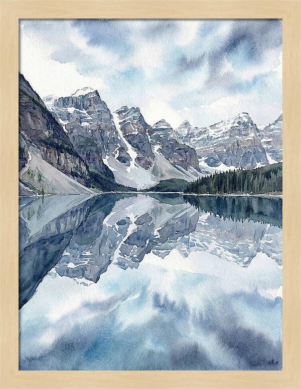 Serene Mountain Reflections