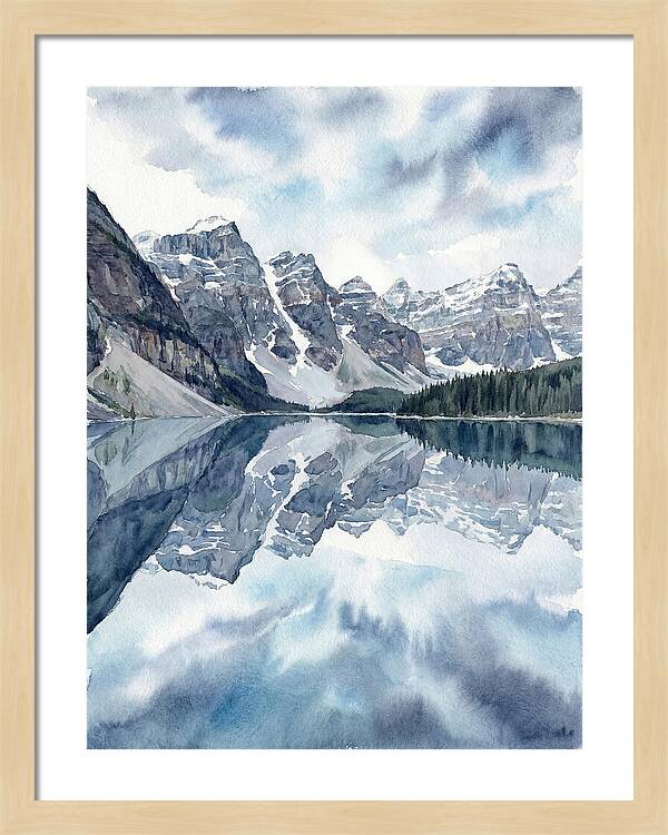 Serene Mountain Reflections
