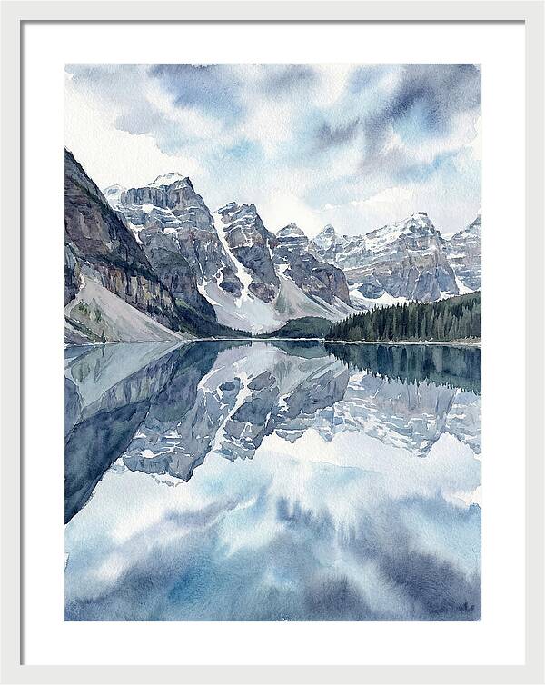 Serene Mountain Reflections