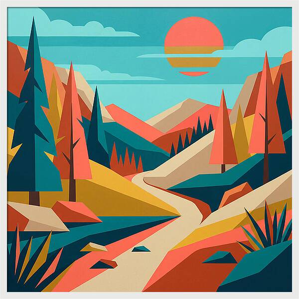 Serene Mountain Trail