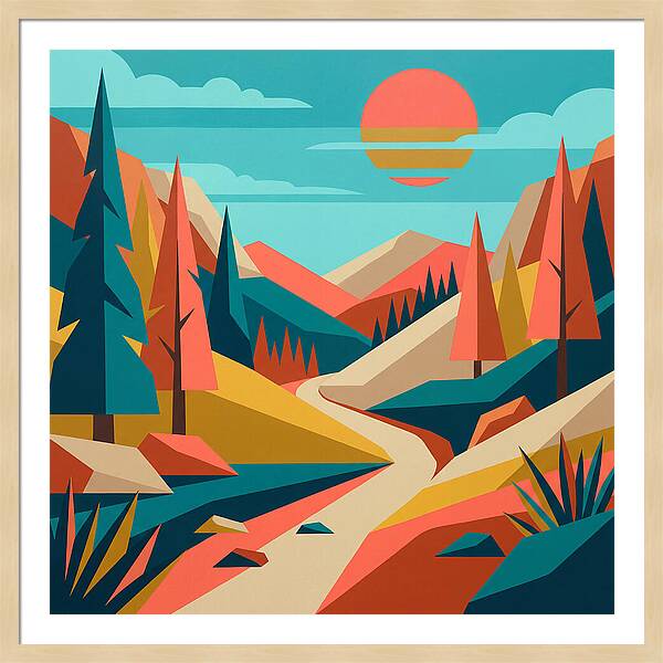 Serene Mountain Trail