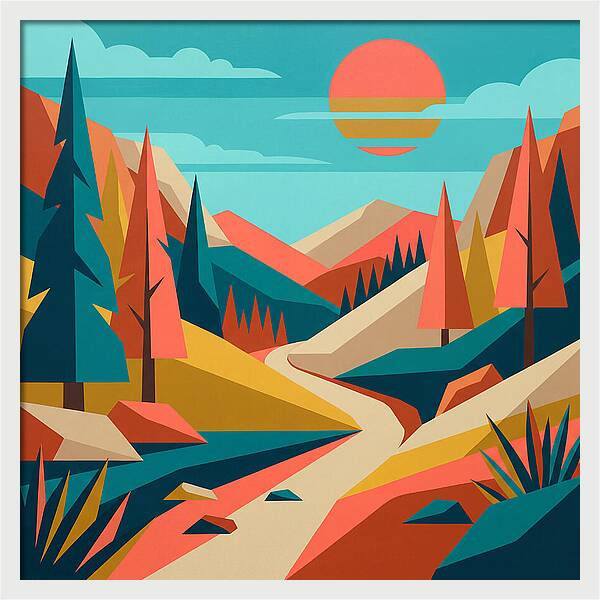 Serene Mountain Trail