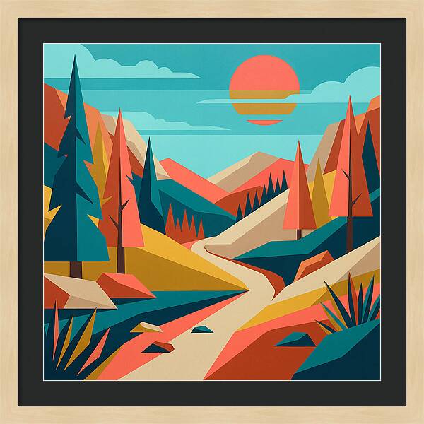 Serene Mountain Trail