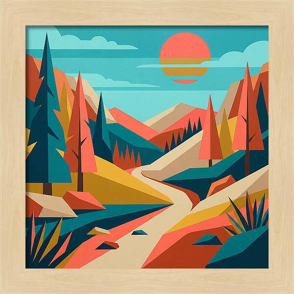 Serene Mountain Trail