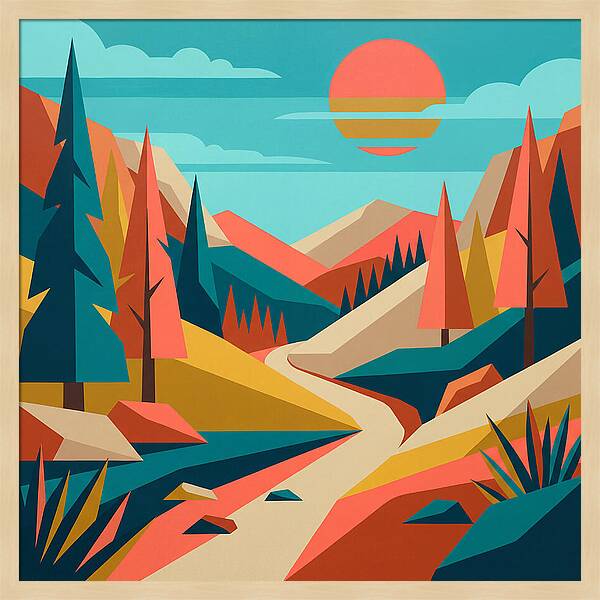 Serene Mountain Trail
