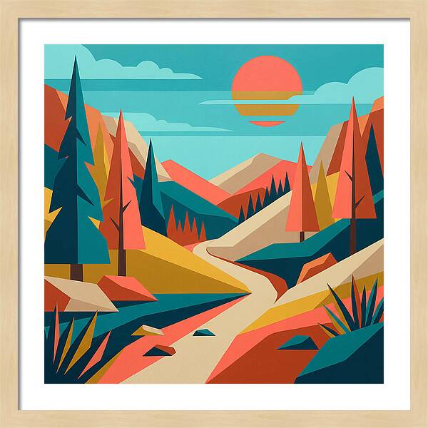 Serene Mountain Trail