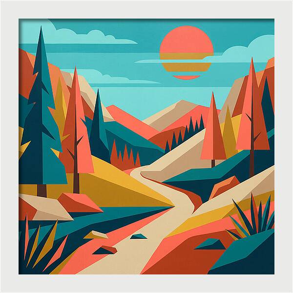Serene Mountain Trail