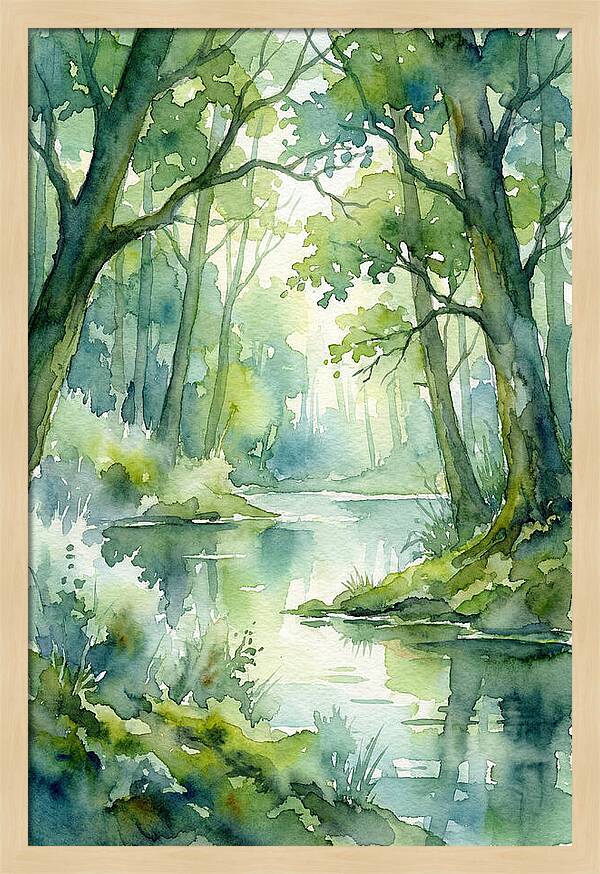 Serene Natures Embrace