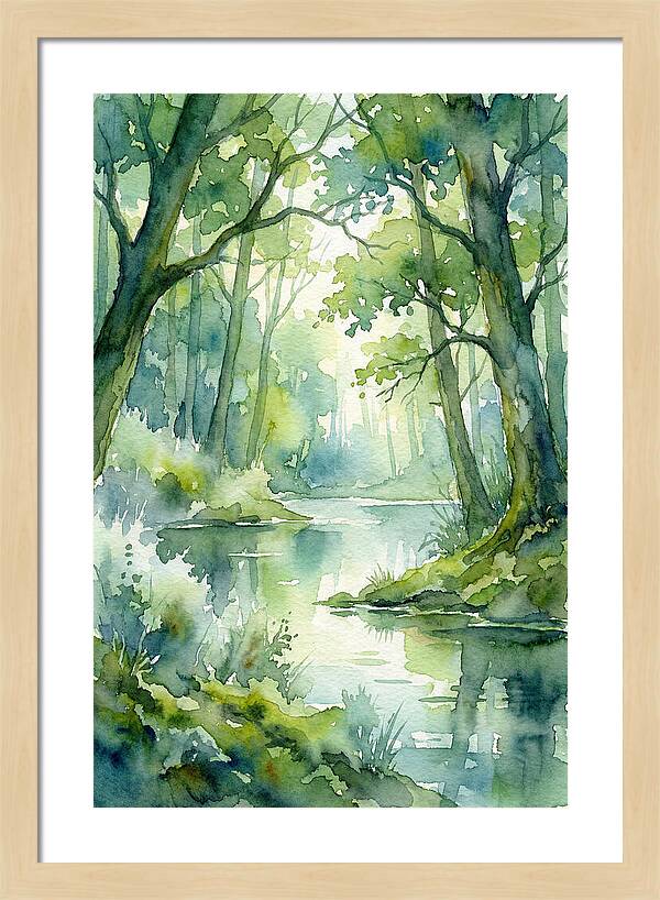 Serene Natures Embrace