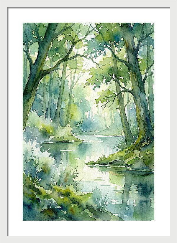Serene Natures Embrace