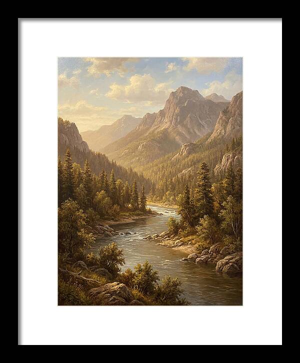 Serene Natures Mirror