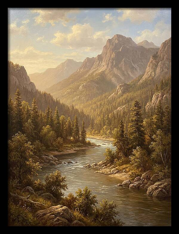 Serene Natures Mirror
