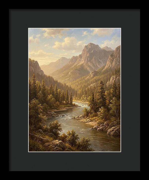 Serene Natures Mirror