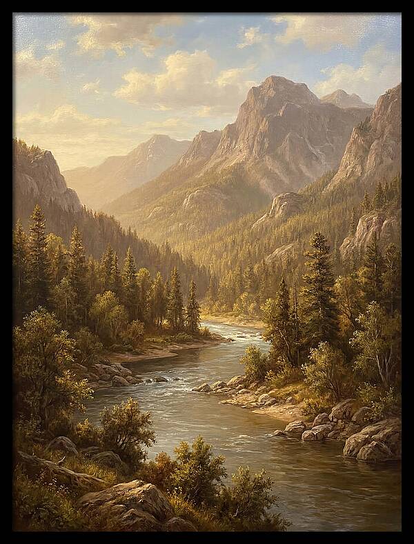 Serene Natures Mirror