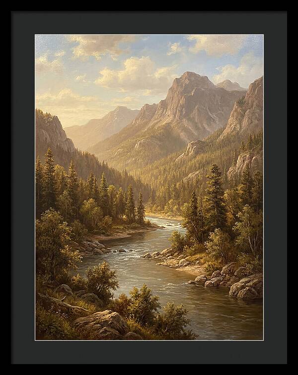Serene Natures Mirror