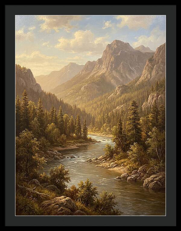 Serene Natures Mirror