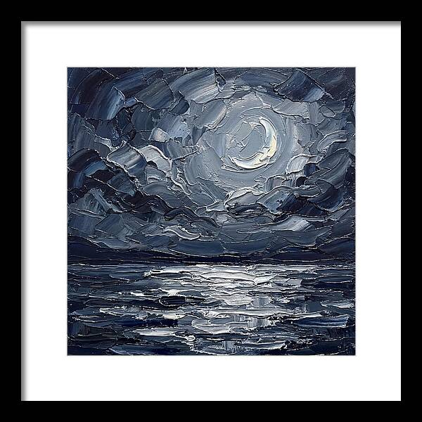 Serene Nightscape Beneath The Moon