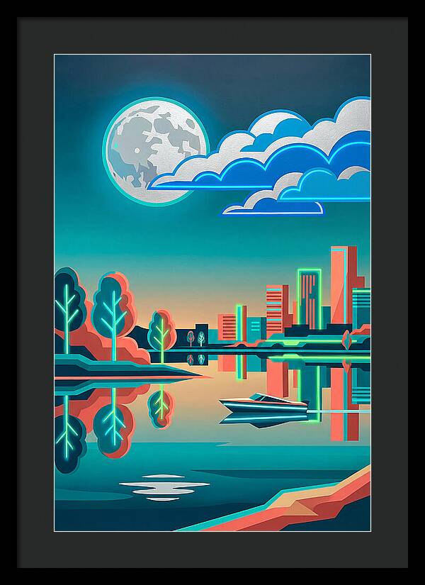 Serene Nighttime Waters