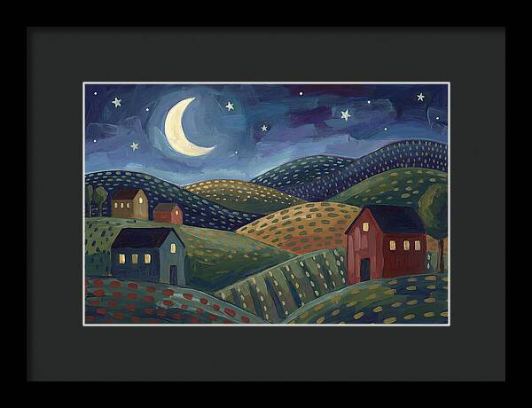 Serene Nocturnal Landscape