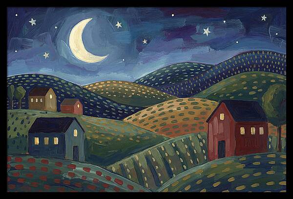 Serene Nocturnal Landscape