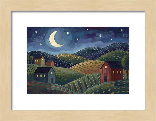 Serene Nocturnal Landscape