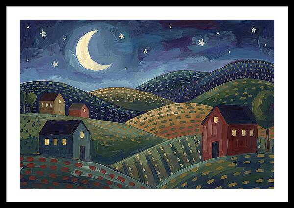 Serene Nocturnal Landscape