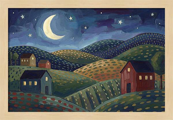 Serene Nocturnal Landscape