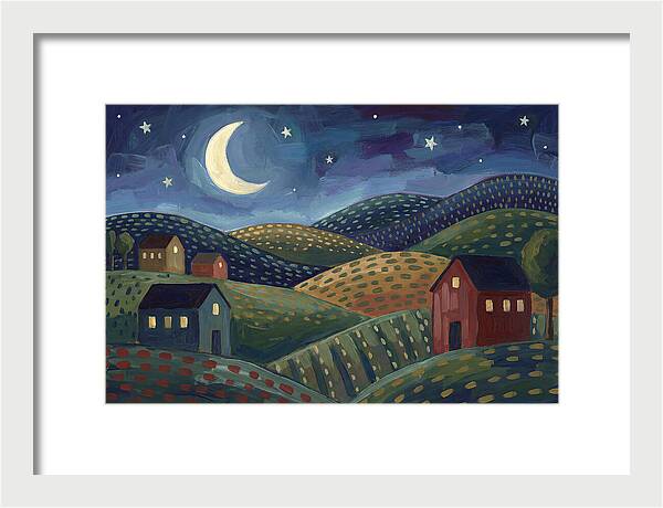 Serene Nocturnal Landscape