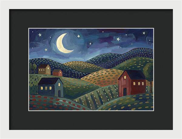 Serene Nocturnal Landscape