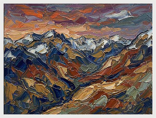 Serene Peaks And Still Waters 5703