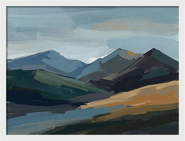 Serene Peaks Of Nature