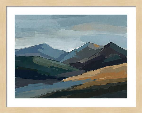 Serene Peaks Of Nature