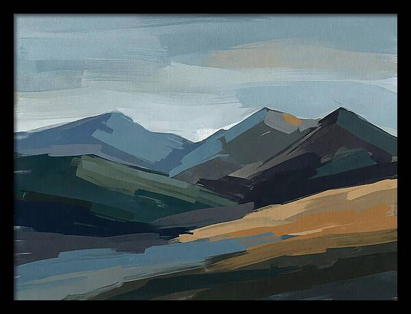 Serene Peaks Of Nature
